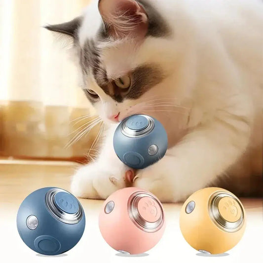 Smart Dog Toy Ball Electronic Interactive Pet Toy Moving Pet Training Electric Toy Accessories Dog Ball Self-moving Product T4I5