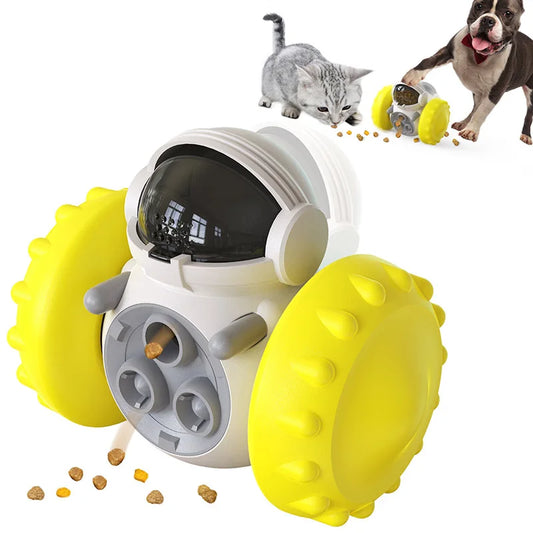 New Pet Food Interactive Tumbler Dog Toys Slow Feeder Funny Toy Food Treat Dispenser for Pet Dogs Cats Training Dog Supplies