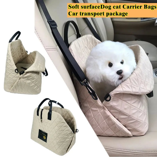 Portable Pet Dog Carrier Bag Car Seat Nonslip Dog Carriers Safe, Dogs Cat Sofa Bag Bed Puppy Cat Pet Bed Chihuahua Pet Products