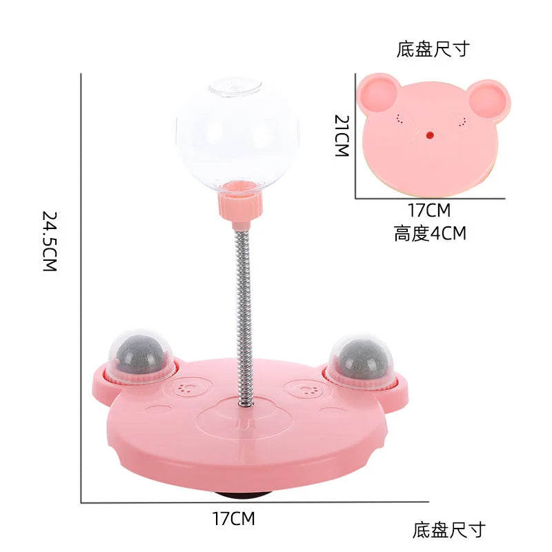 Cat Leaking Food Ball Interactive Treat Leaking Toy Small Dogs Original Slow Dog Feeder Fun Pet Products Accessories